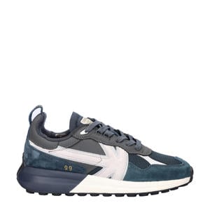 Vancouver Ivy chunky suède sneakers zwart