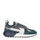 Kaotiko Vancouver Ivy chunky suède sneakers zwart