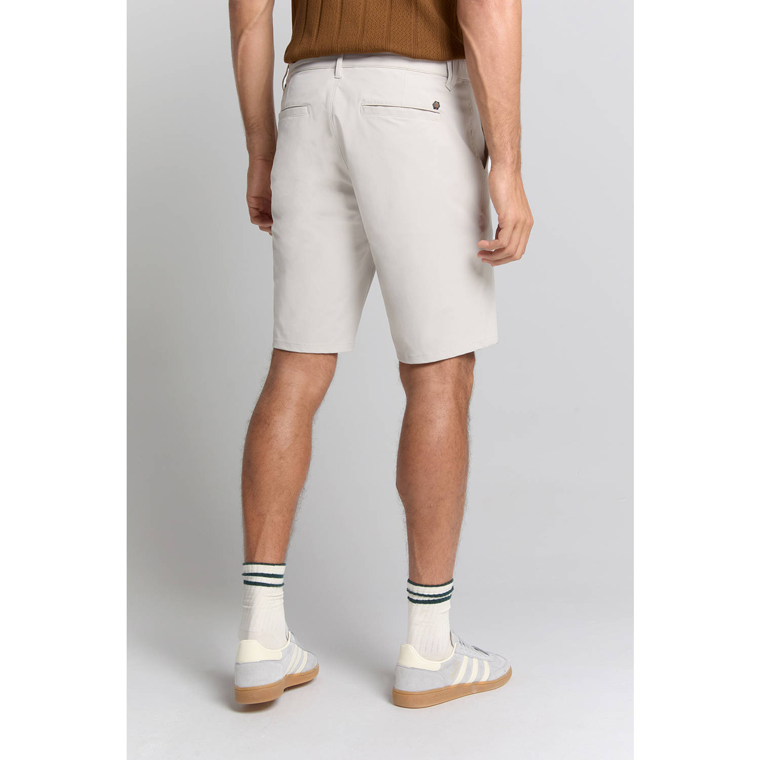 No Excess jersey regular chino short ecru