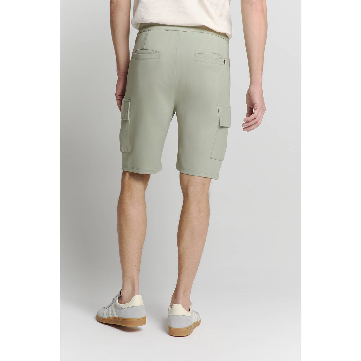 No Excess regular cargo short grijs