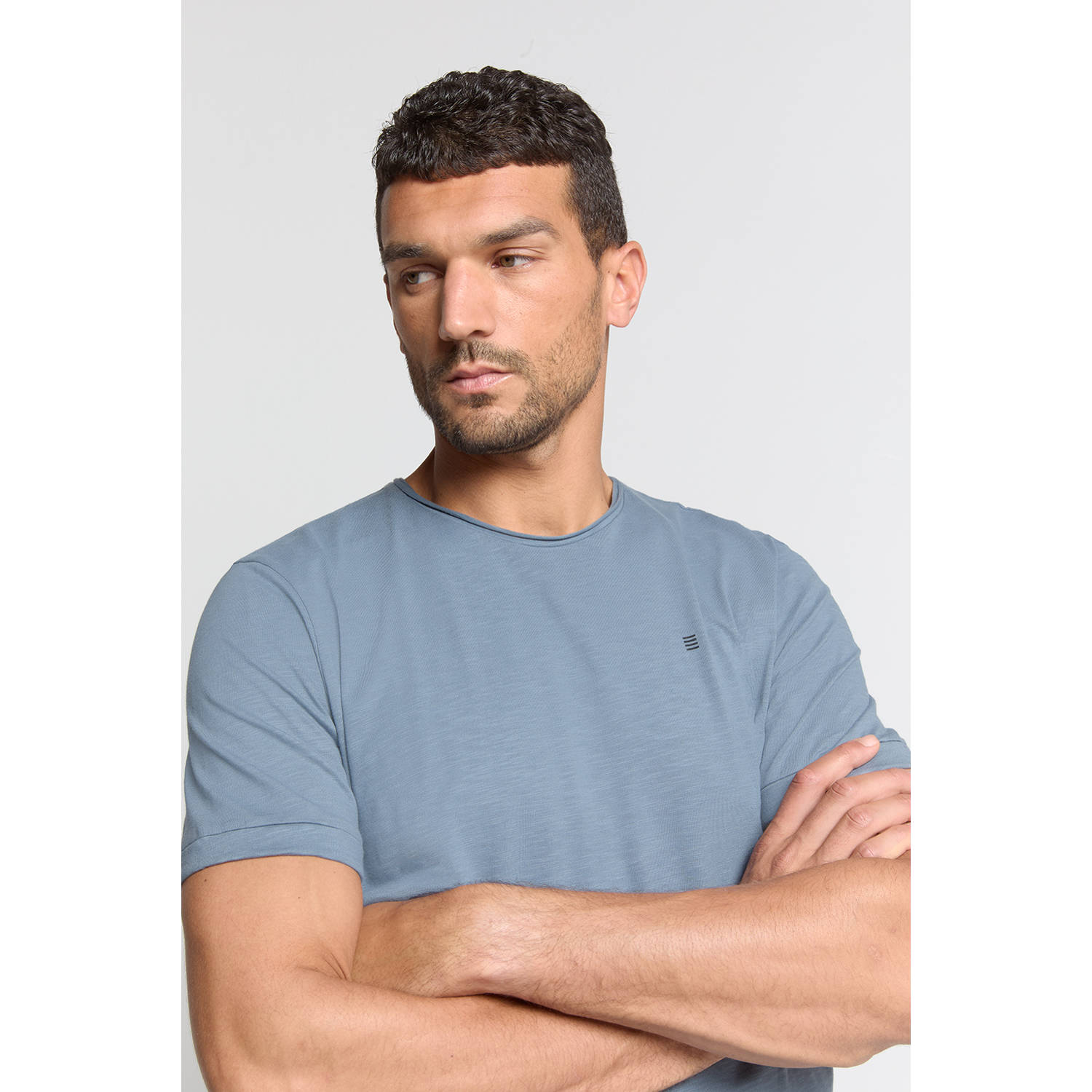 No Excess T-shirt blauw