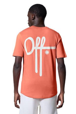 T-shirt koraalrood