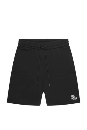 regular sweatshort zwart