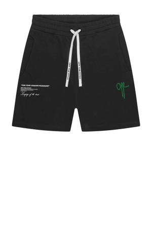 regular sweatshort zwart