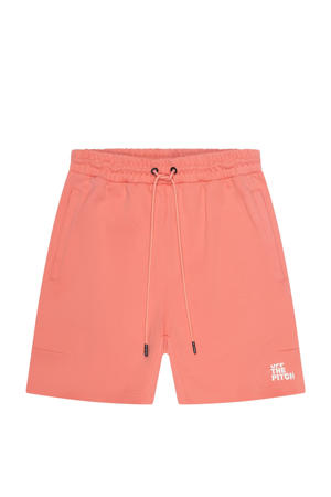 regular sweatshort koraalrood