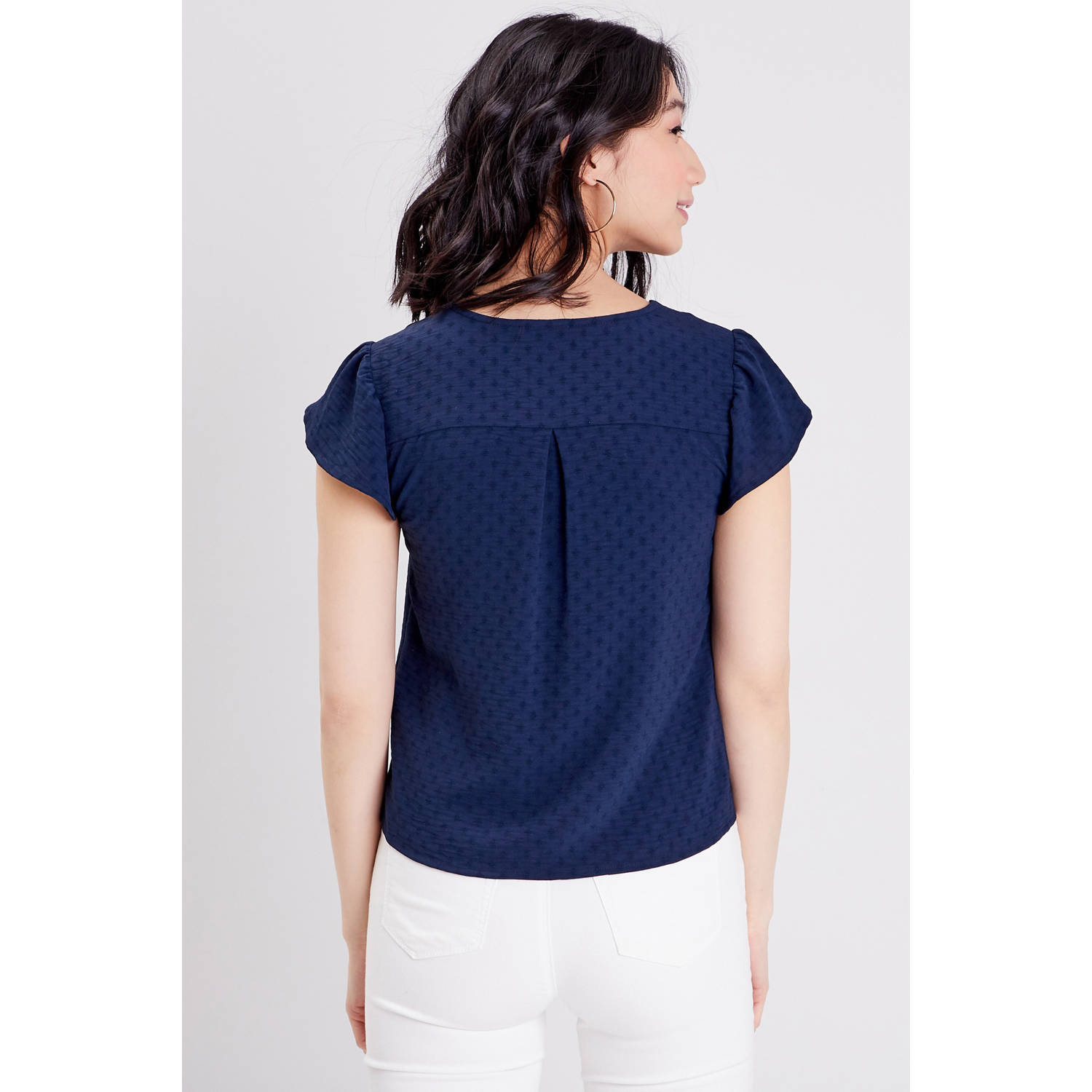 Cache blouse donkerblauw