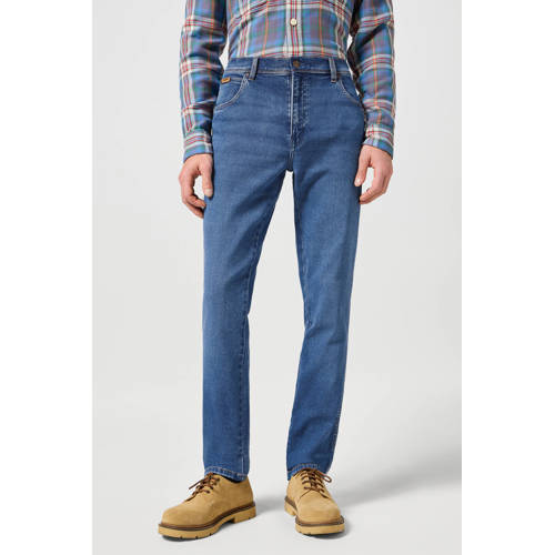 Wrangler Texas slim fit jeans ridge wash afbeelding