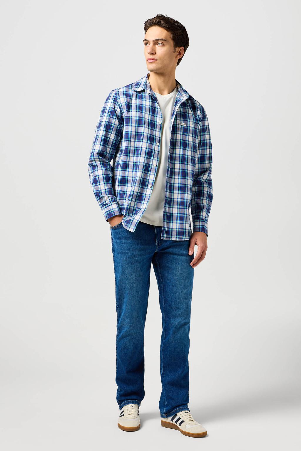 Wrangler TEXAS straight leg jeans verdant tone