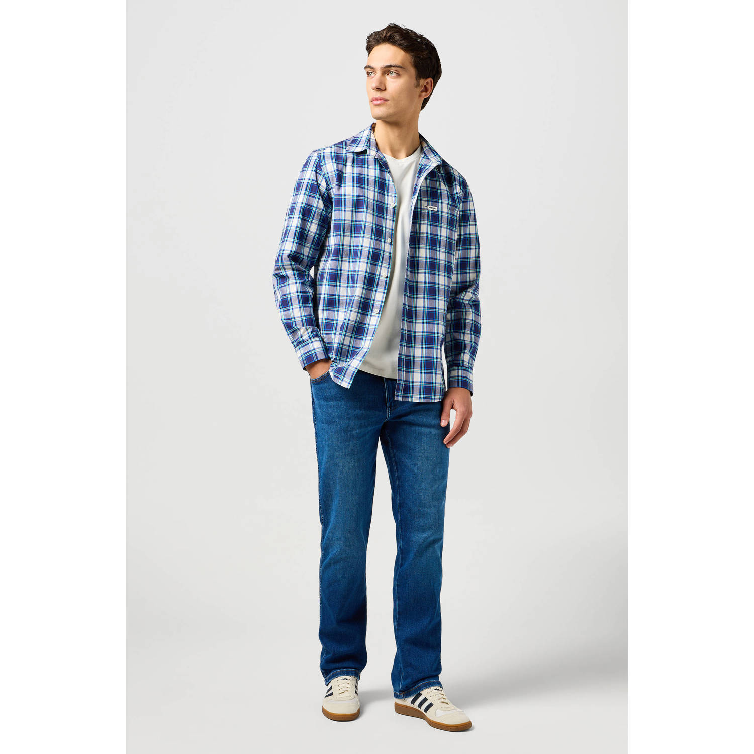 Wrangler TEXAS straight leg jeans verdant tone