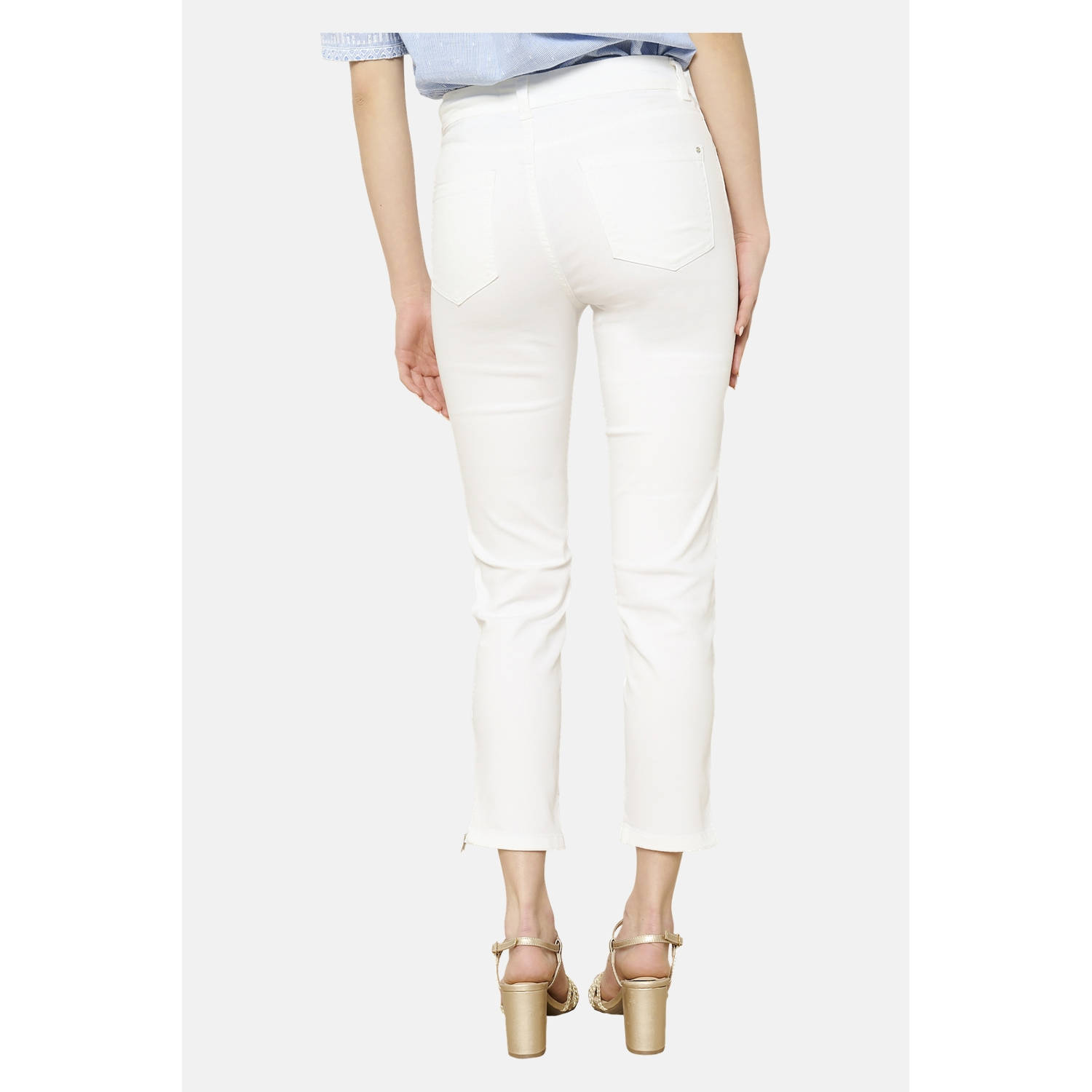 LOLALIZA slim fit jeans wit