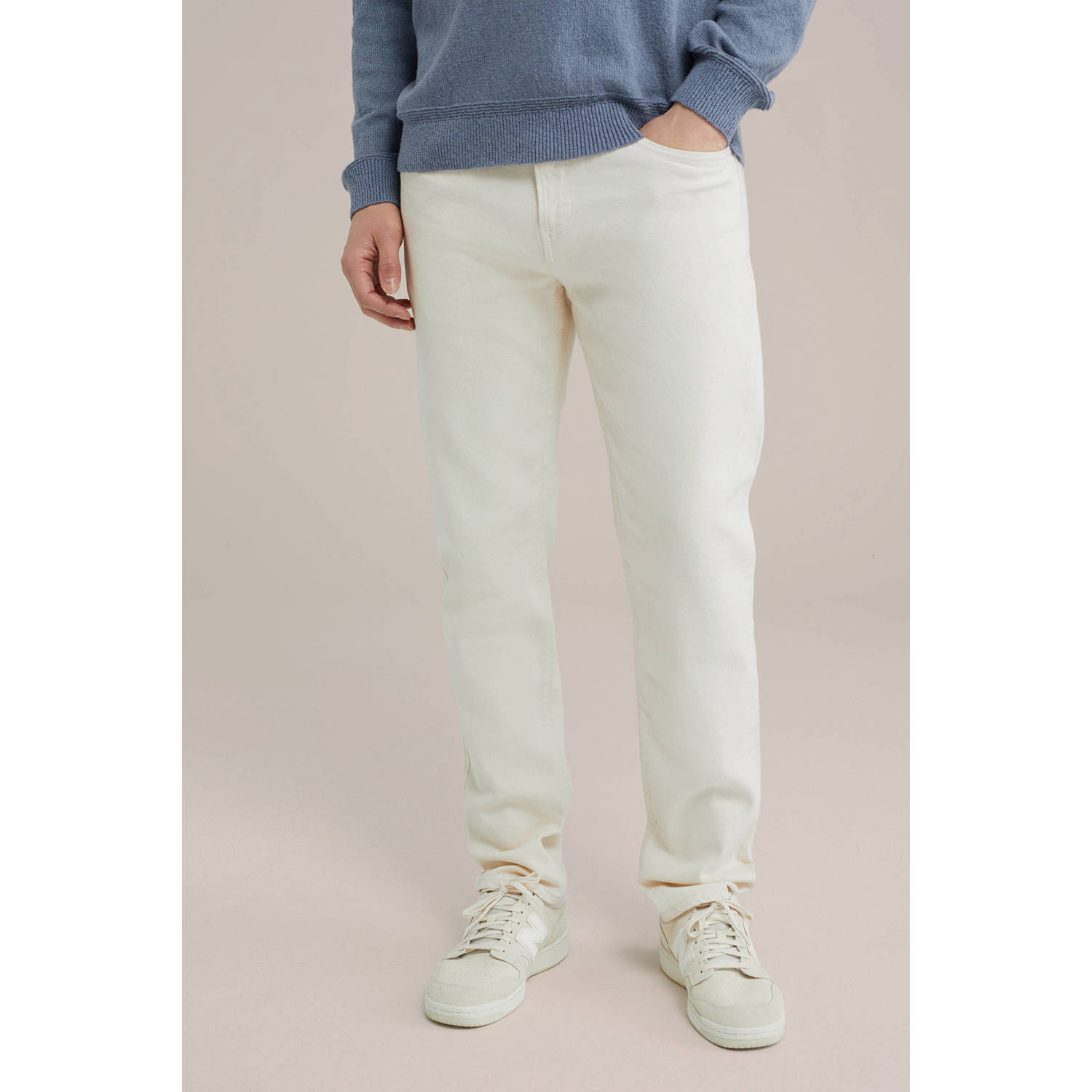 WE Fashion WE Fundamentals Slim fit jeans ecru