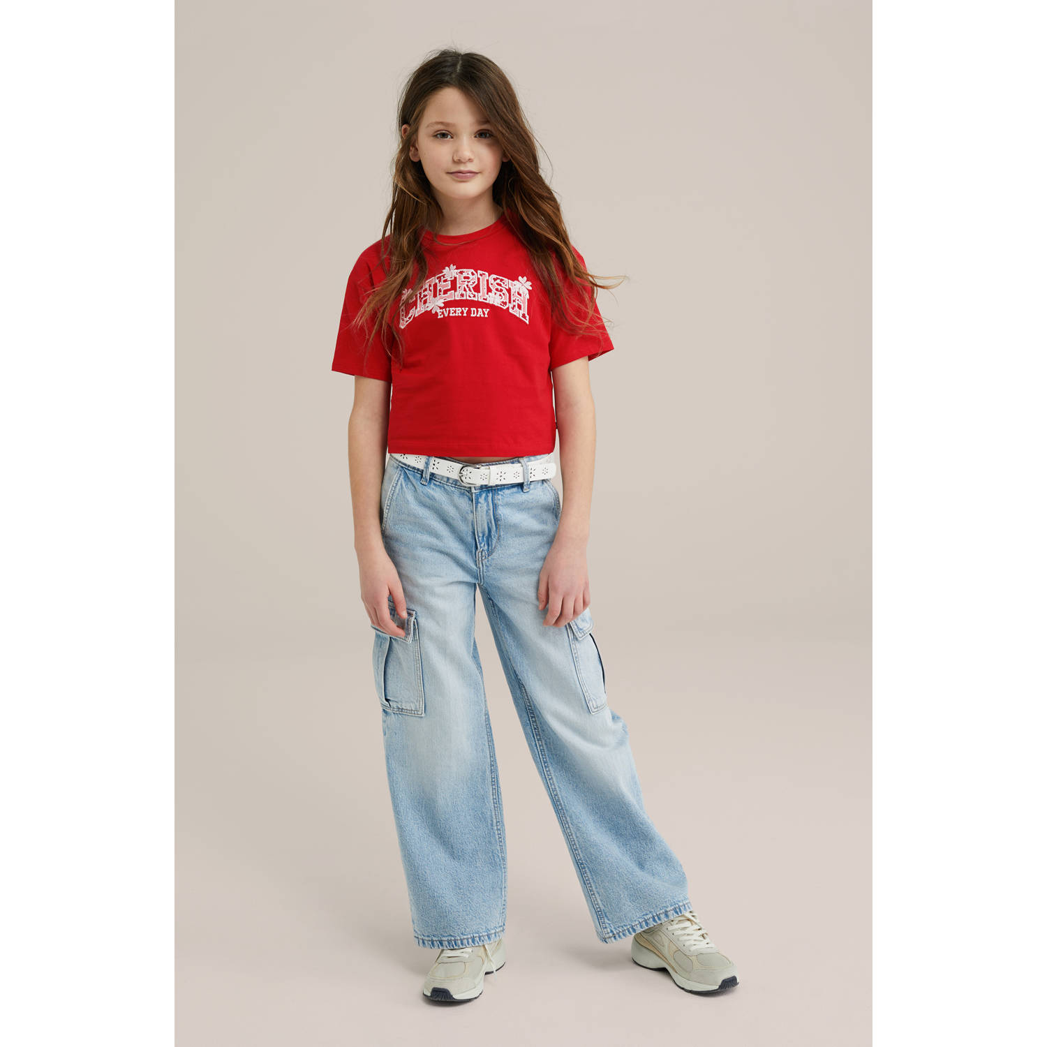 WE Fashion T-shirt rood