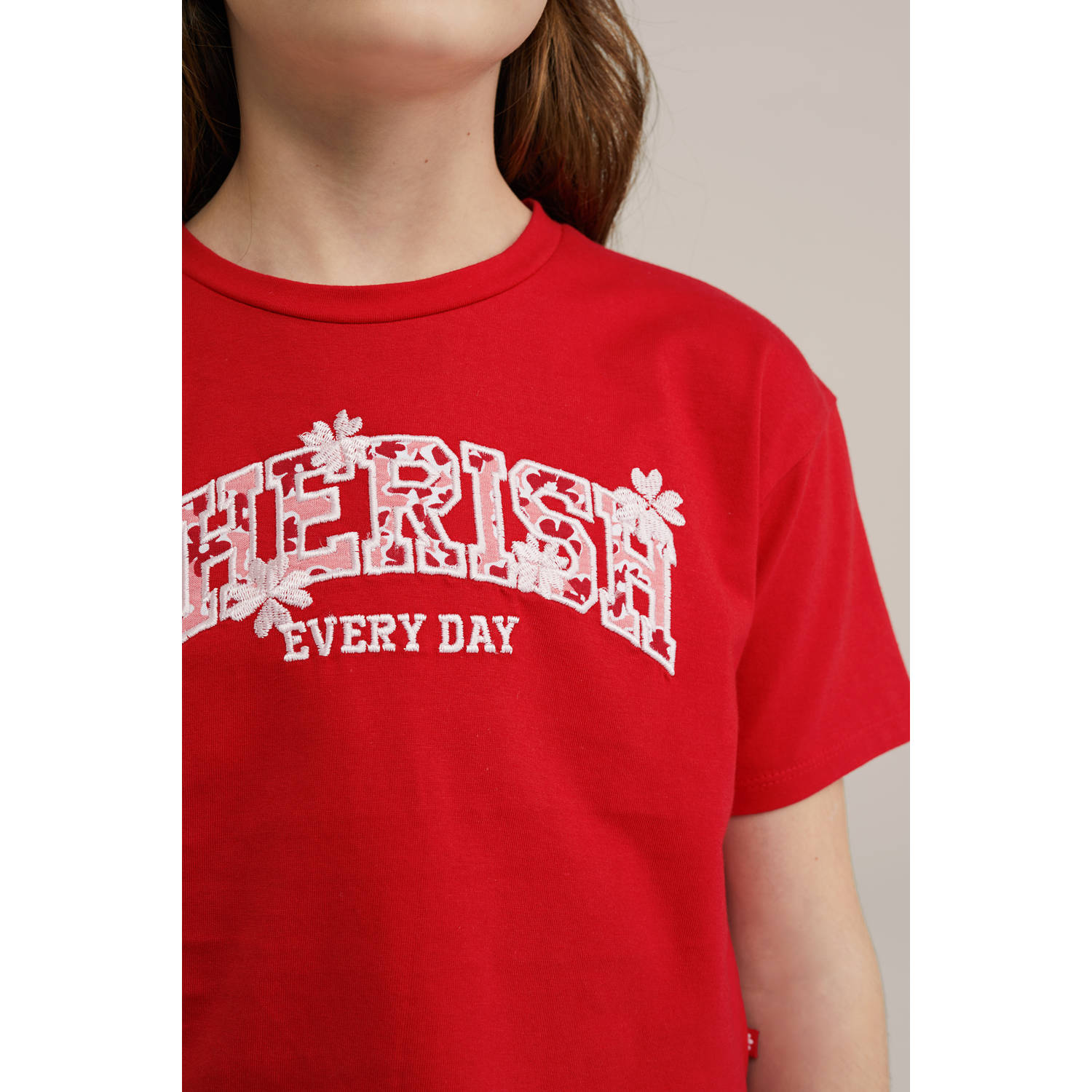 WE Fashion T-shirt rood