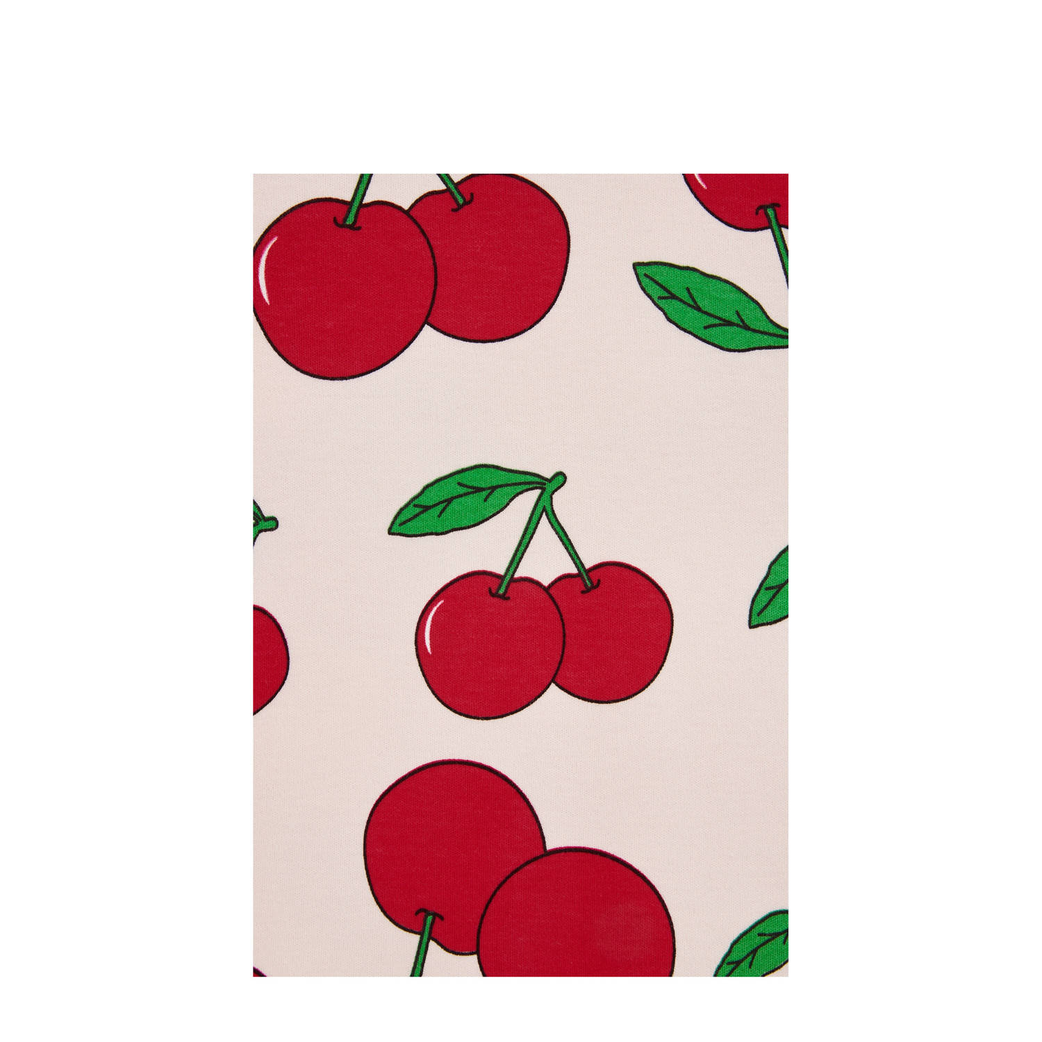 T-shirt lichtroze rood groen