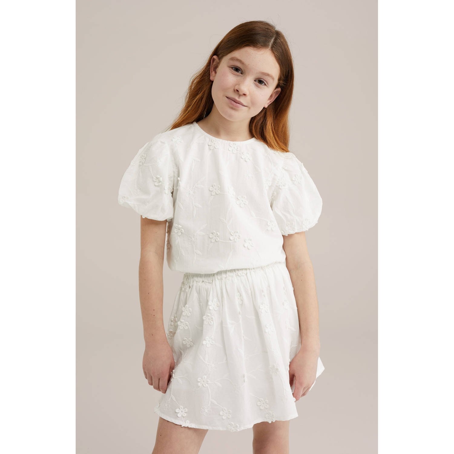 WE Fashion blousetop ecru