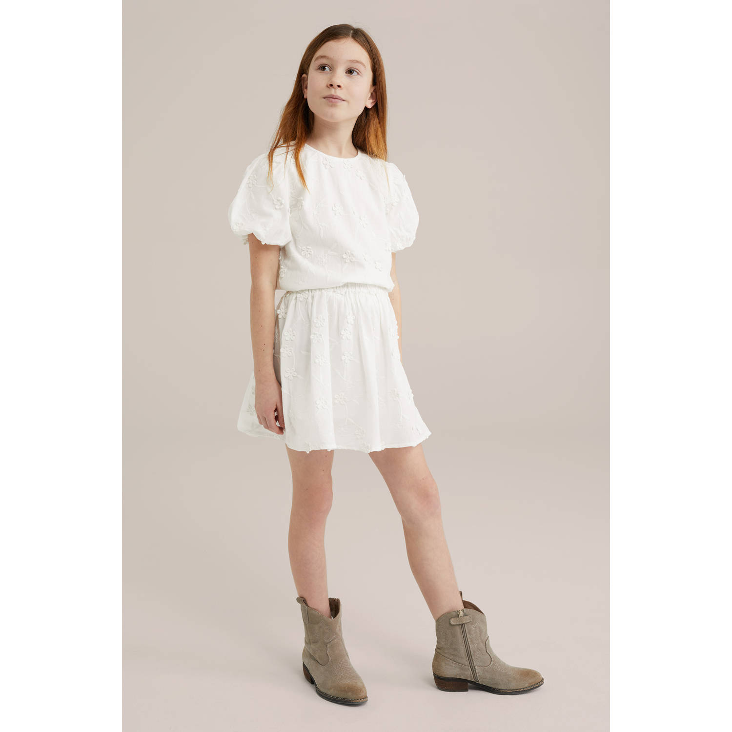 WE Fashion blousetop ecru