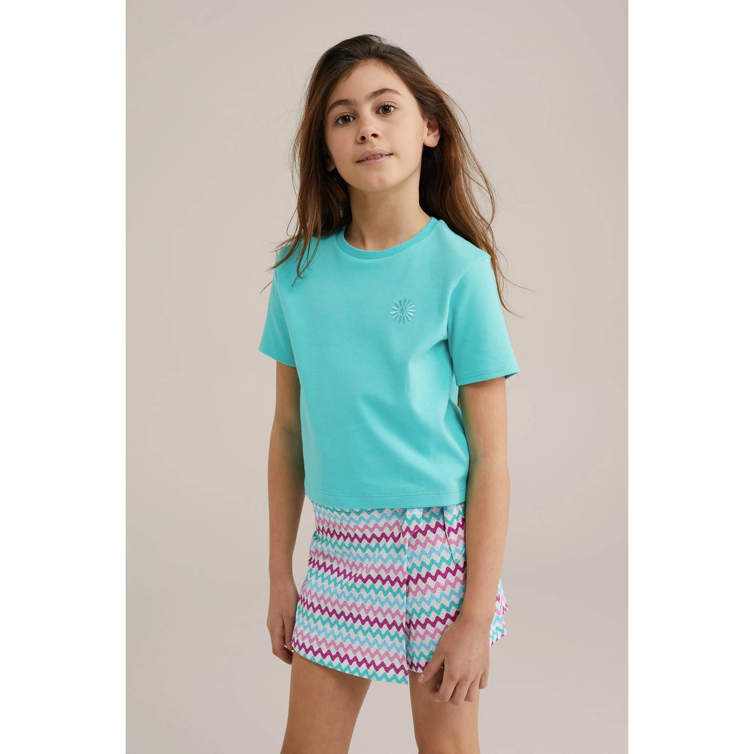 WE Fashion T-shirt turquoise
