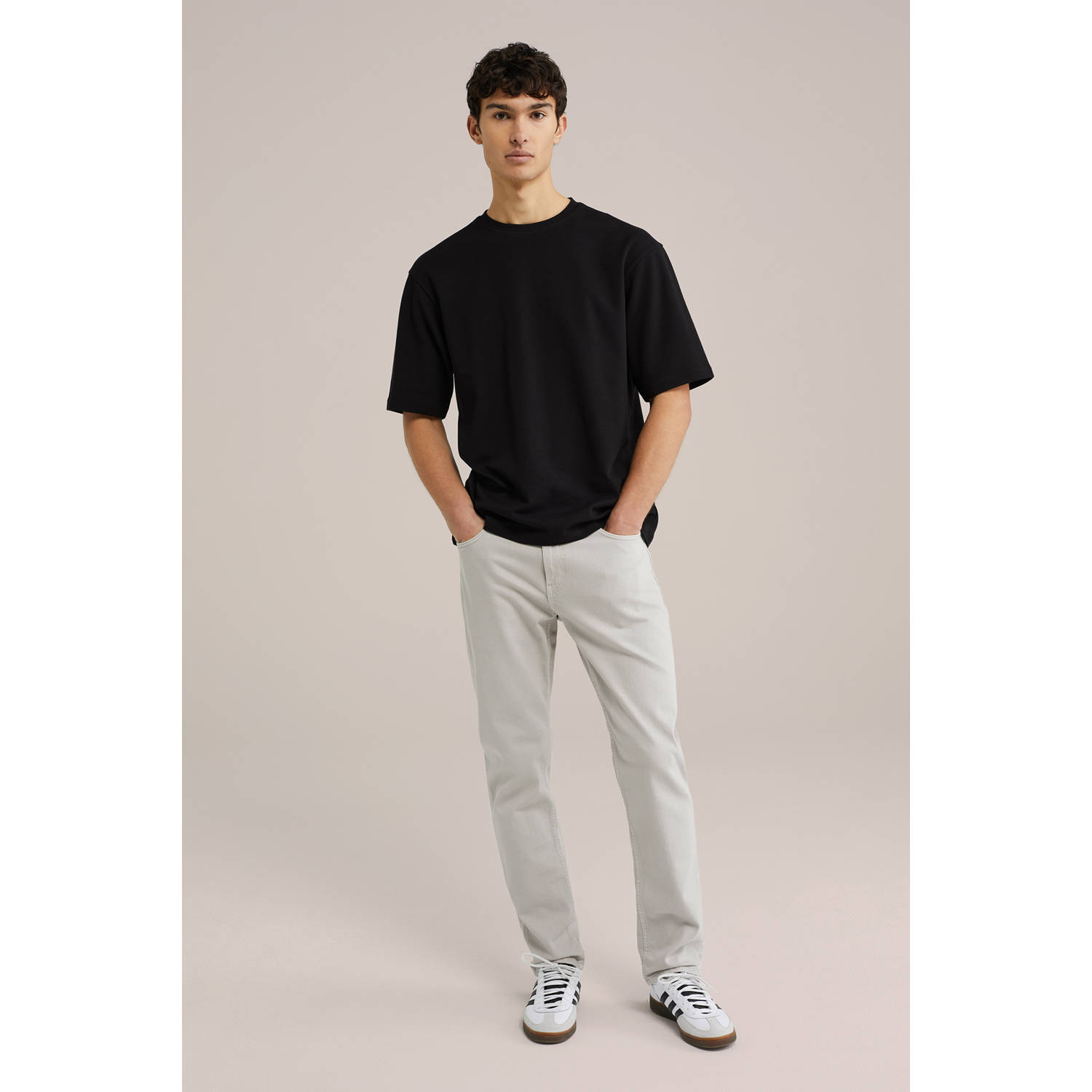 WE Fashion Blue Ridge regular fit jeans linen