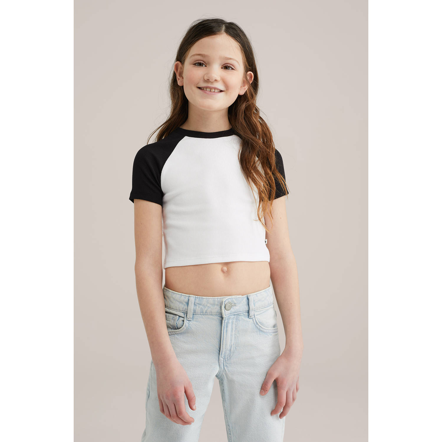 WE Fashion cropped top wit
