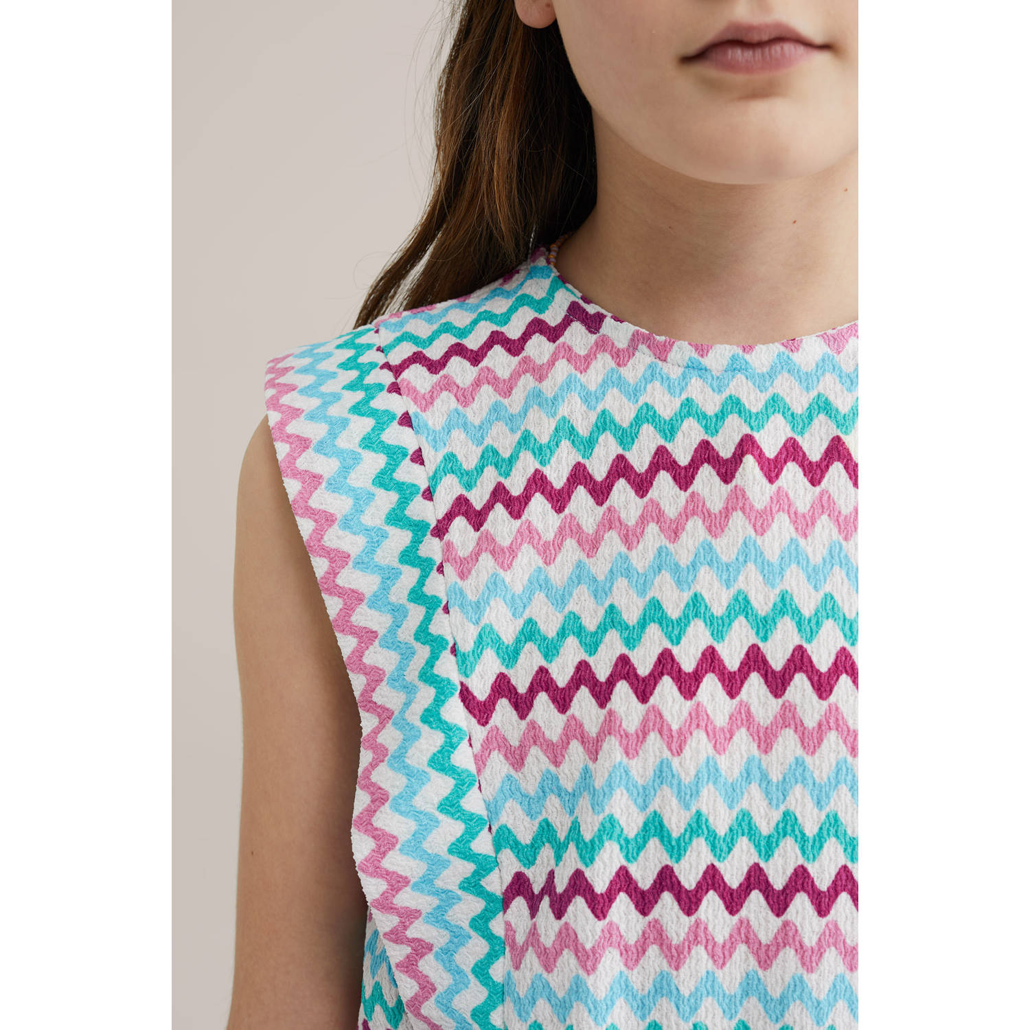 WE Fashion mouwloze top multi