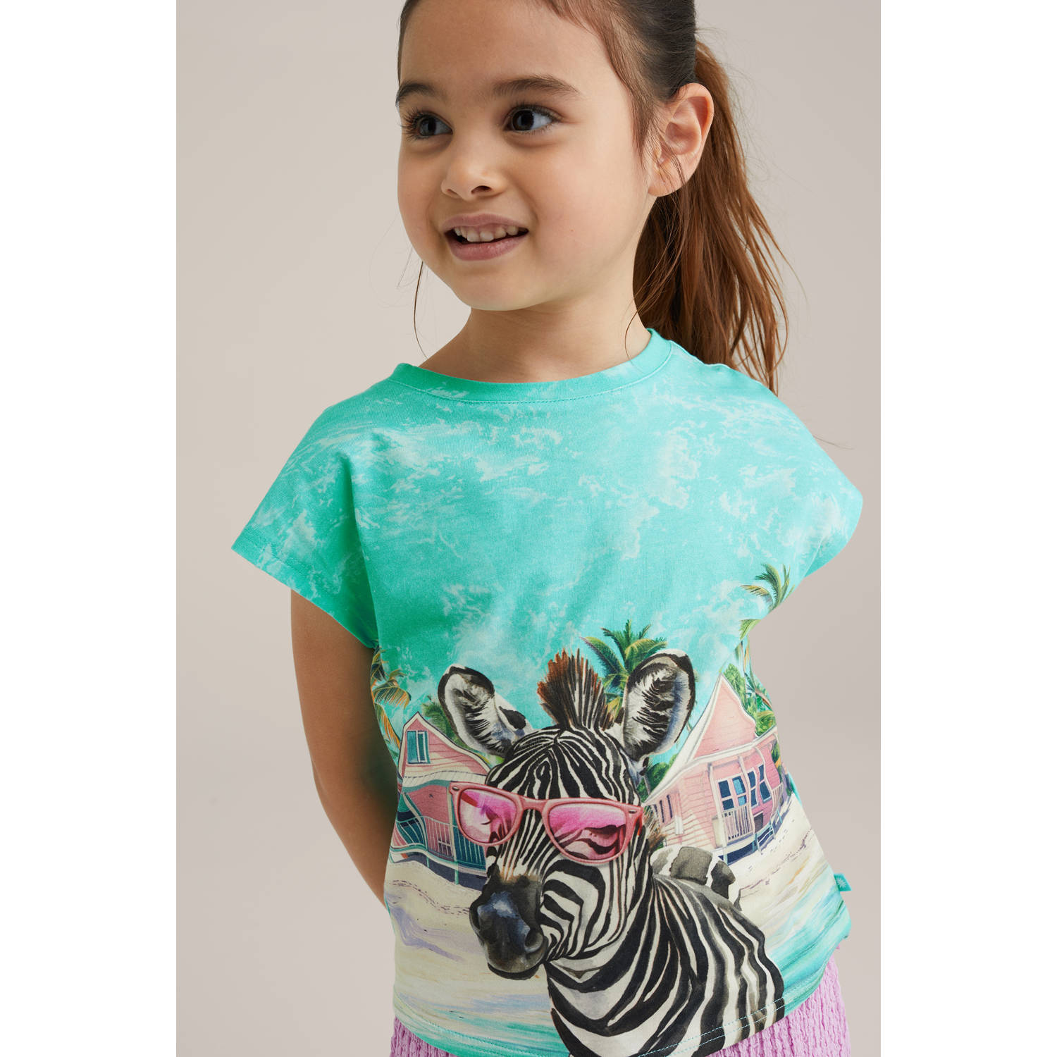 WE Fashion T-shirt turquoise