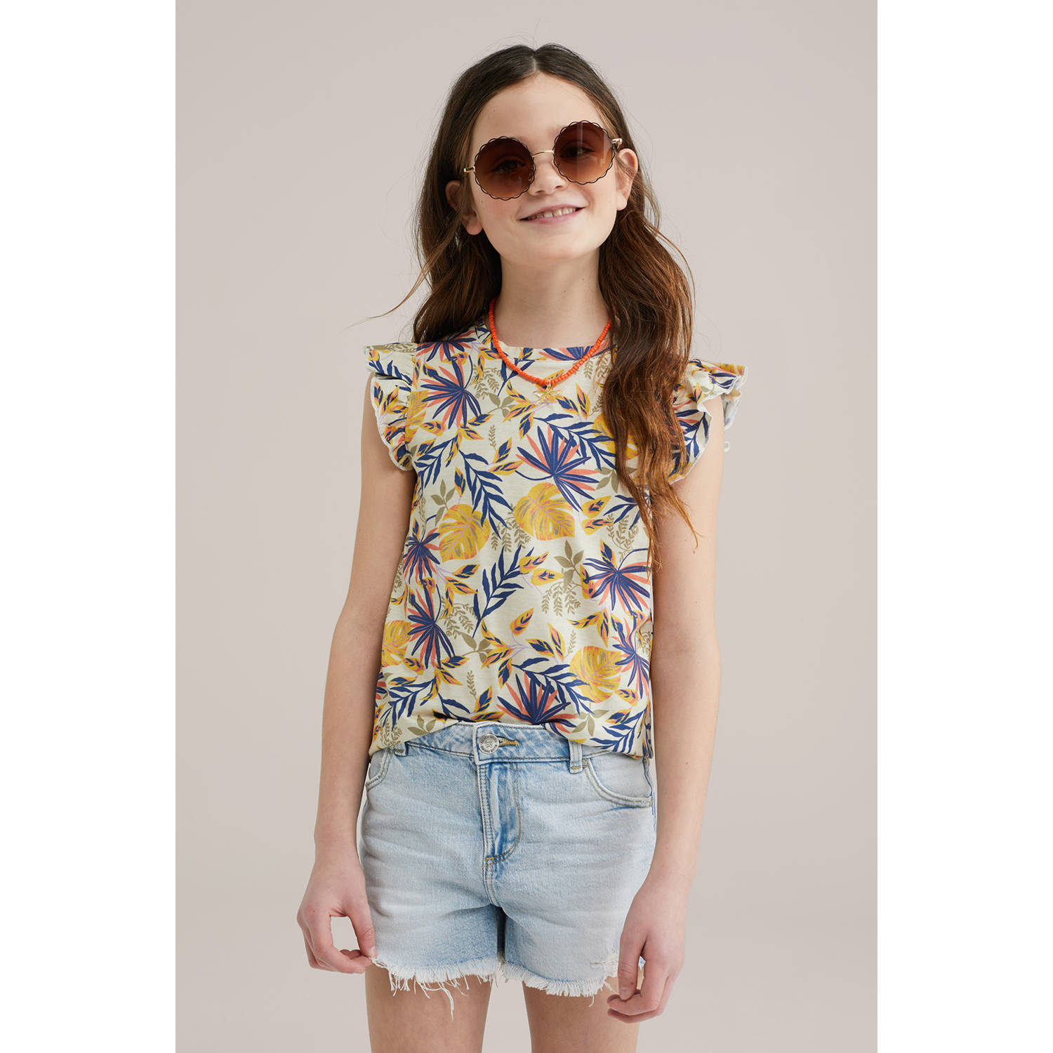 WE Fashion mouwloze top multi