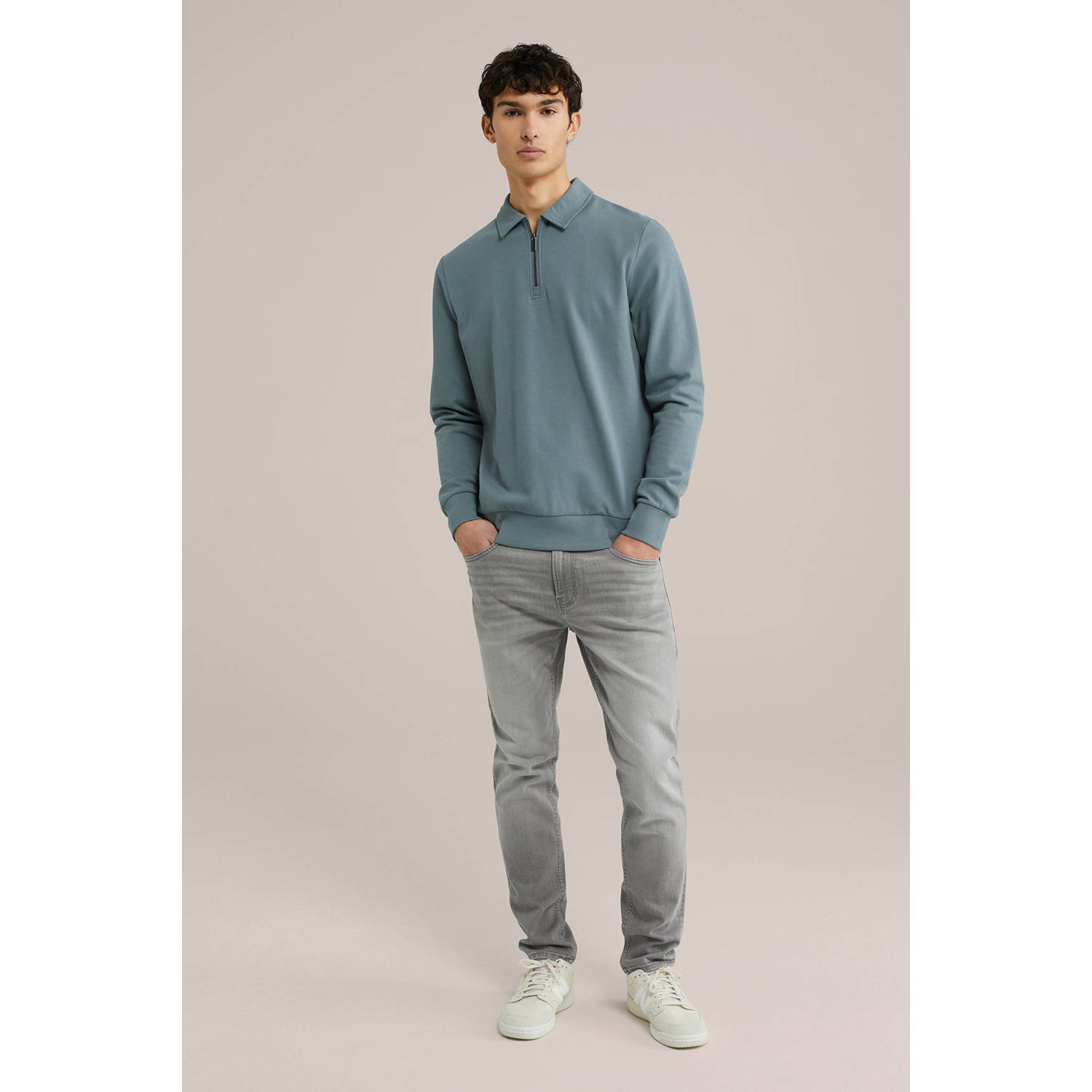 WE Fashion sweater petrol