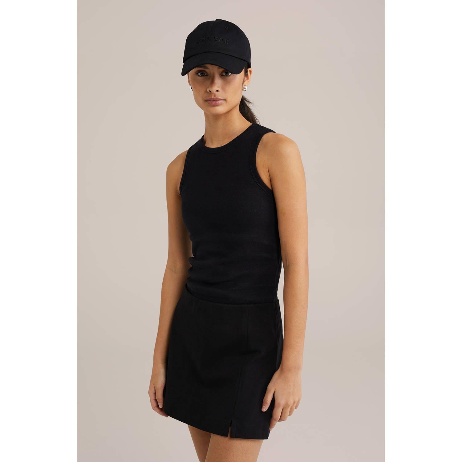 WE Fashion top zwart