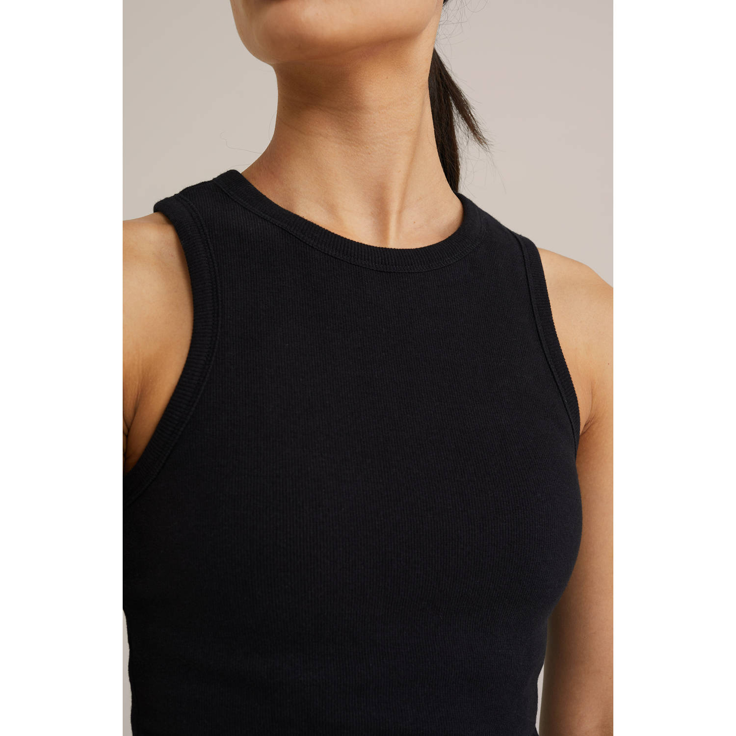WE Fashion top zwart