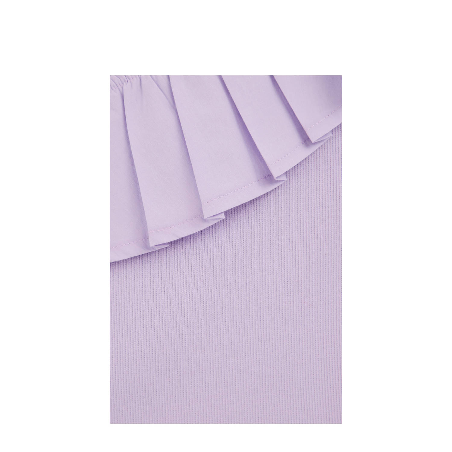 WE Fashion one shoulder top lila