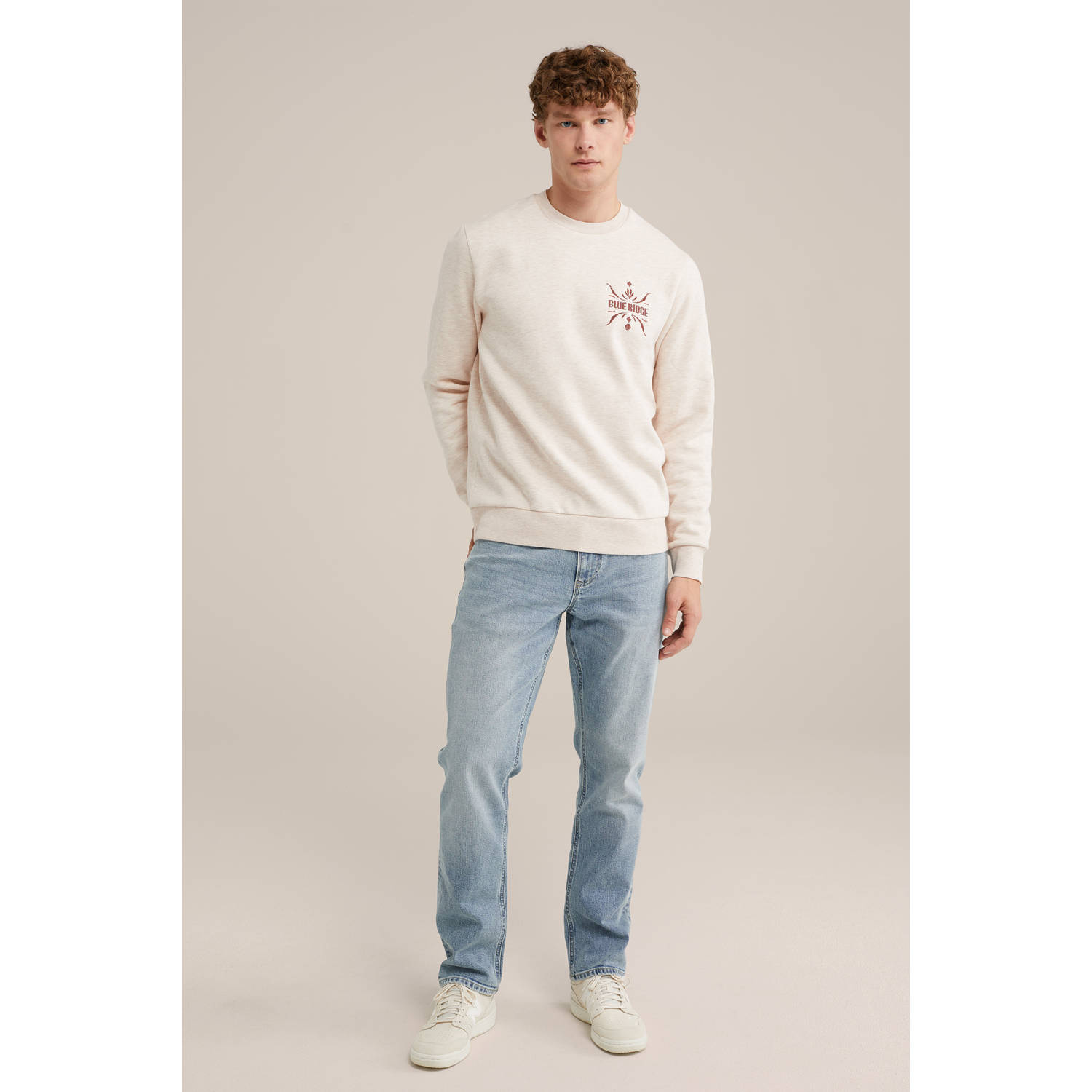 WE Fashion Blue Ridge sweater beige