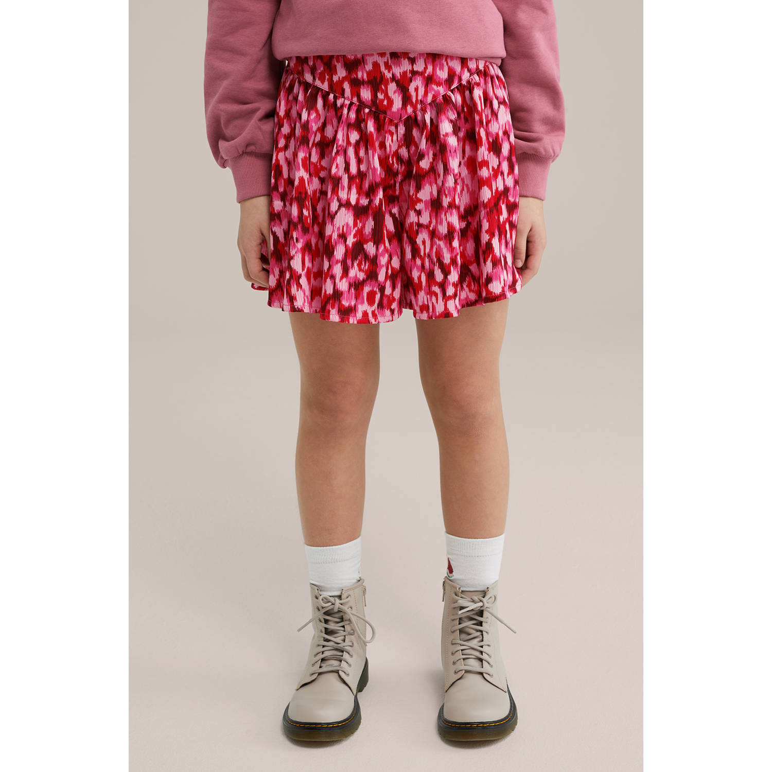 WE Fashion skort roze