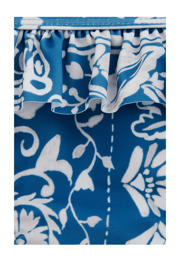 thumbnail: WE Fashion one shoulder bikini blauw/wit