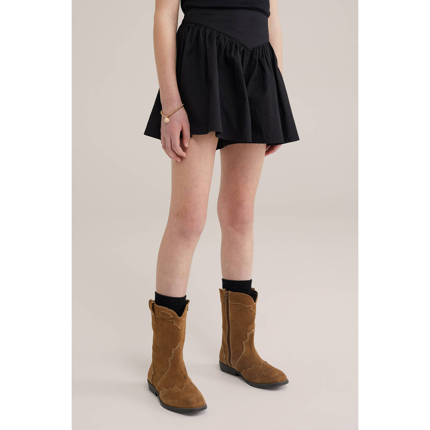 WE Fashion casual short zwart