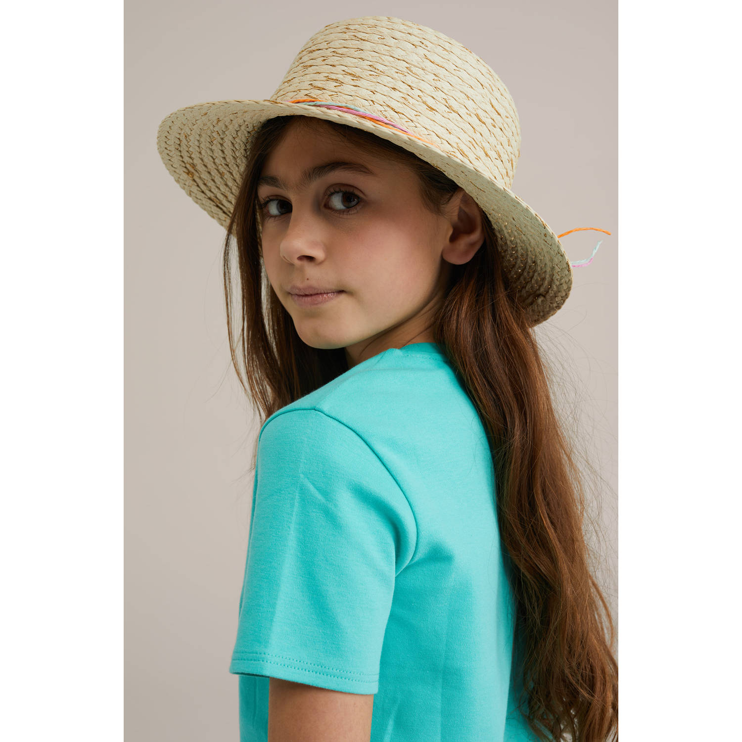WE Fashion zonnehoed naturel