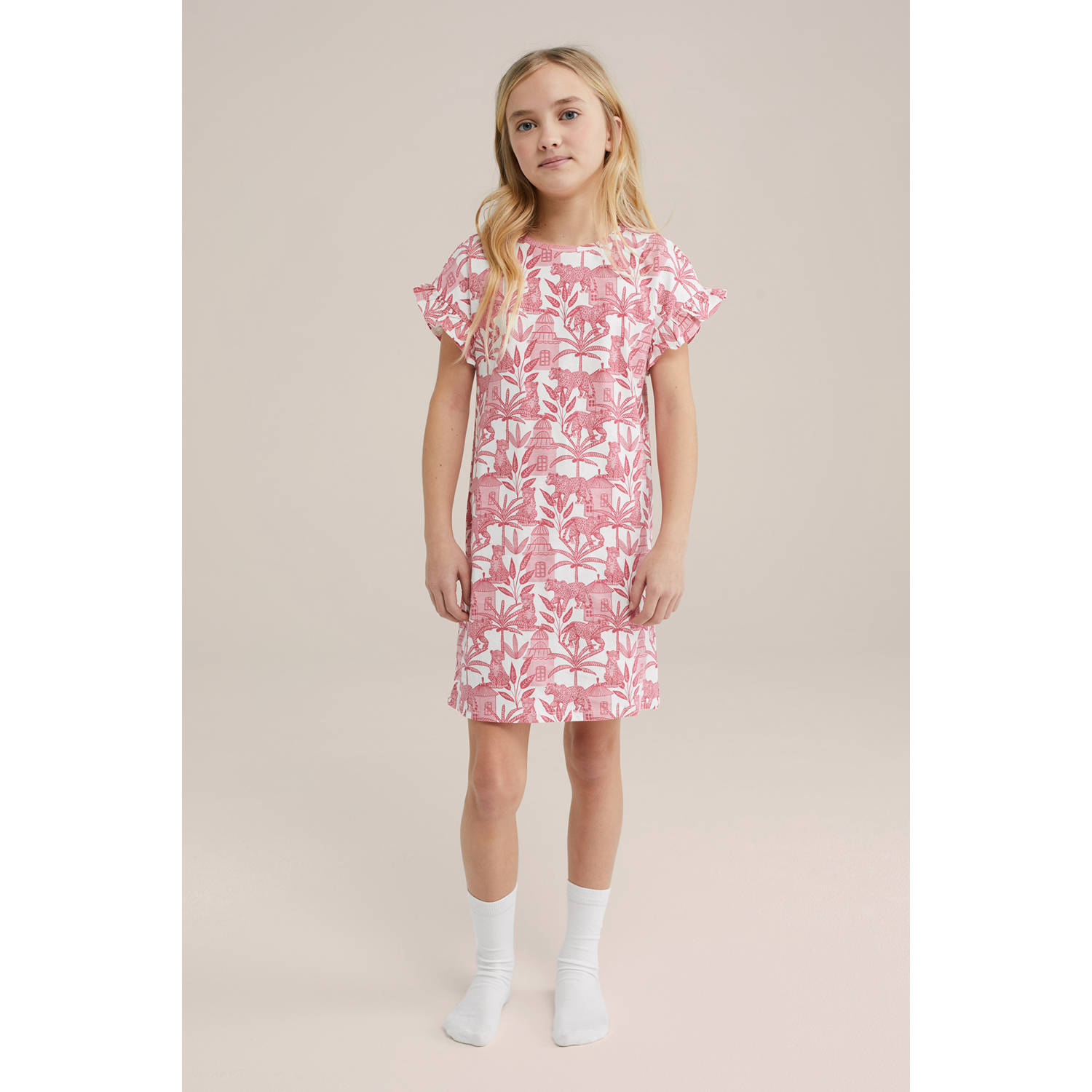 WE Fashion nachthemd roze