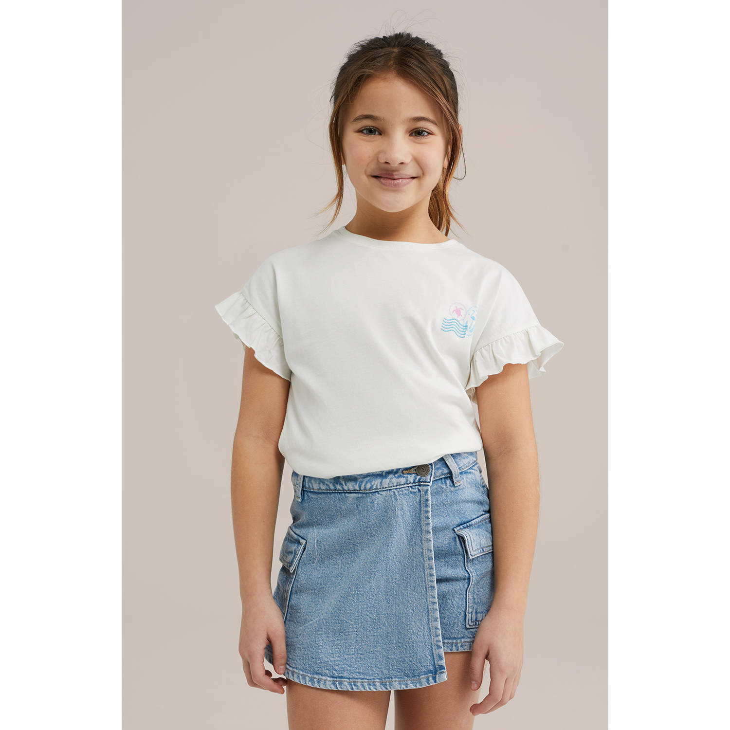 WE Fashion T-shirt wit