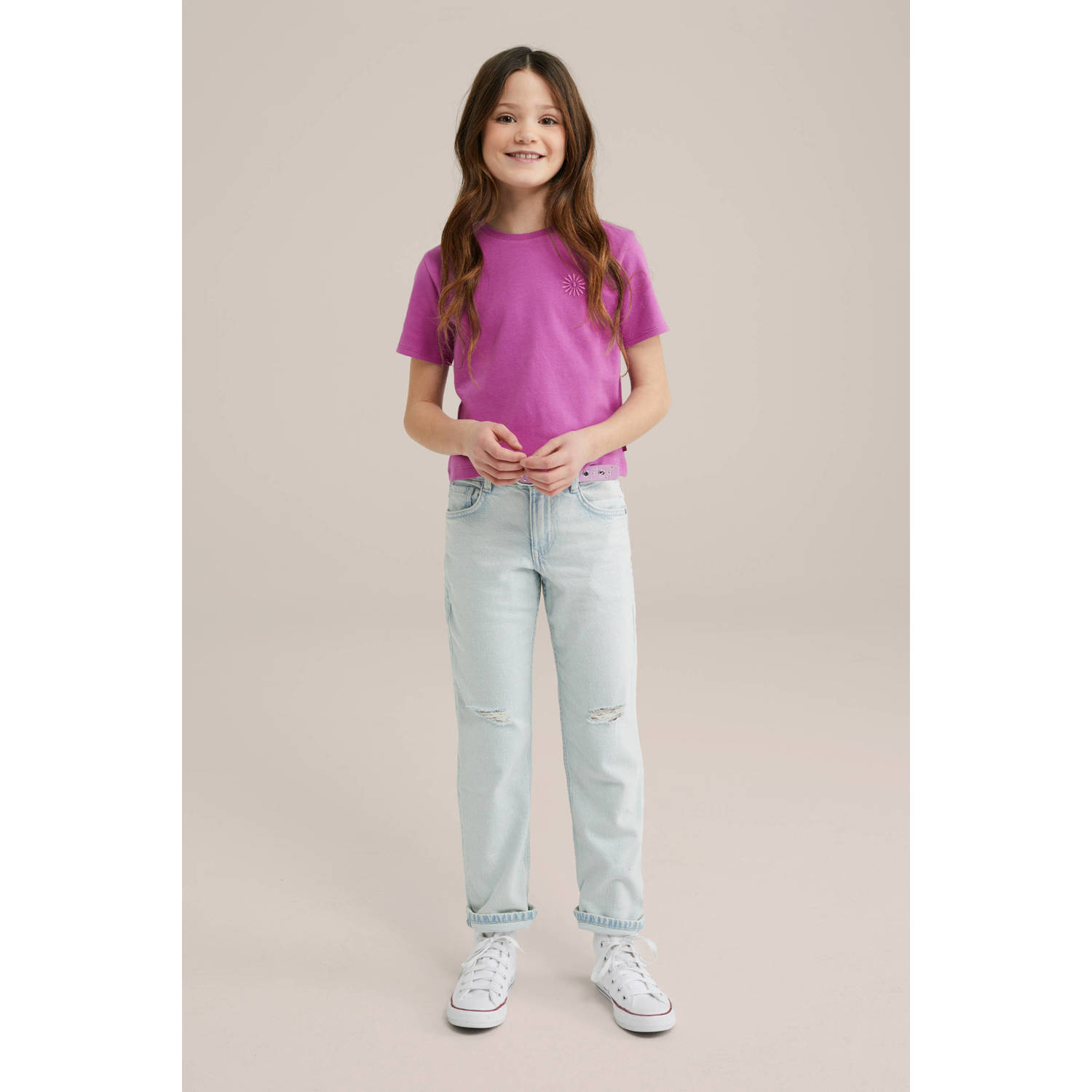 T-shirt paars