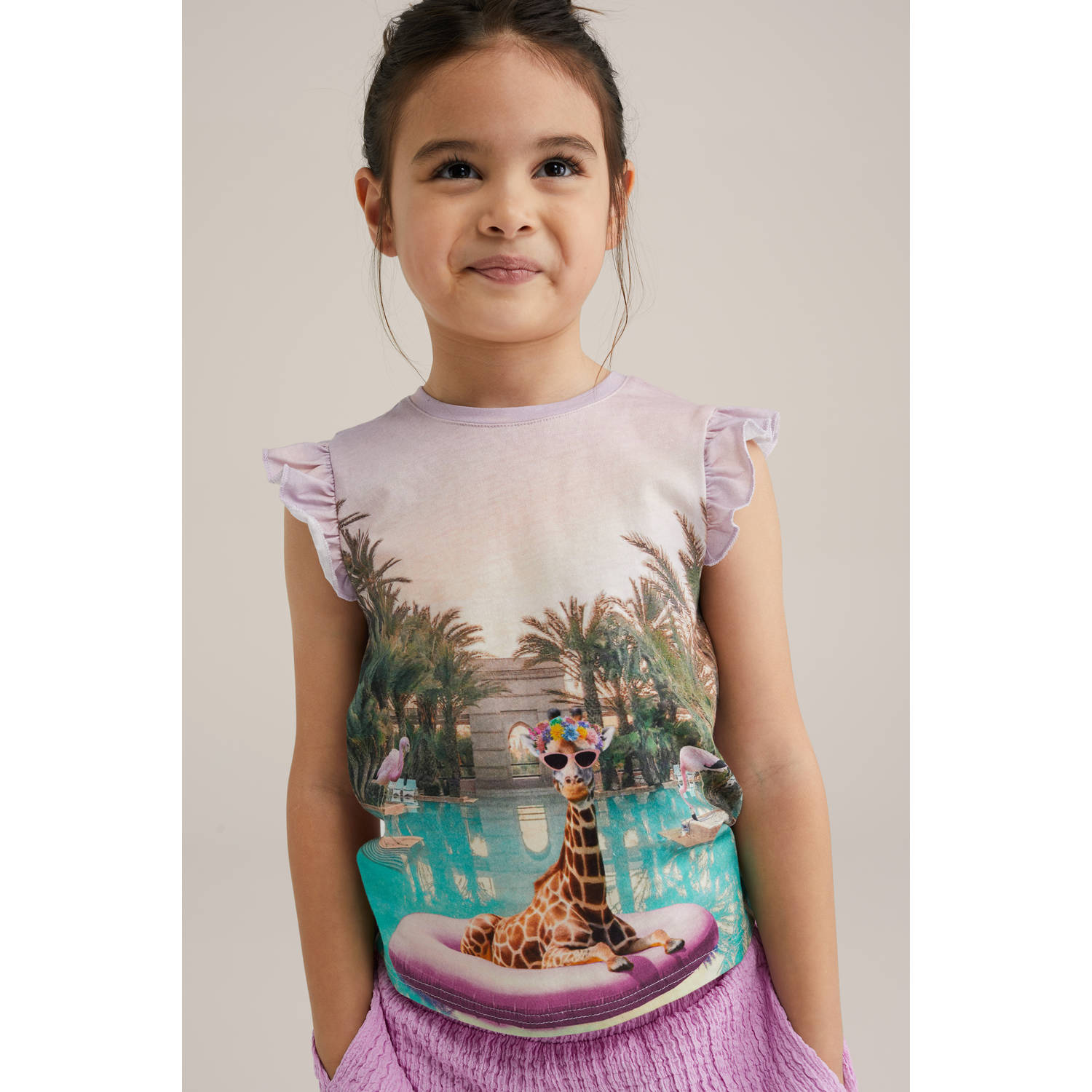 WE Fashion mouwloze top multi
