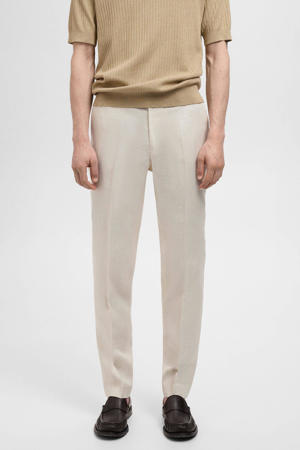 slim pantalon ecru