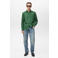 Mango Man linnen casual overhemd groen