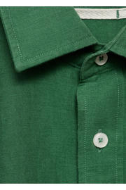 thumbnail: Mango Man linnen casual overhemd groen