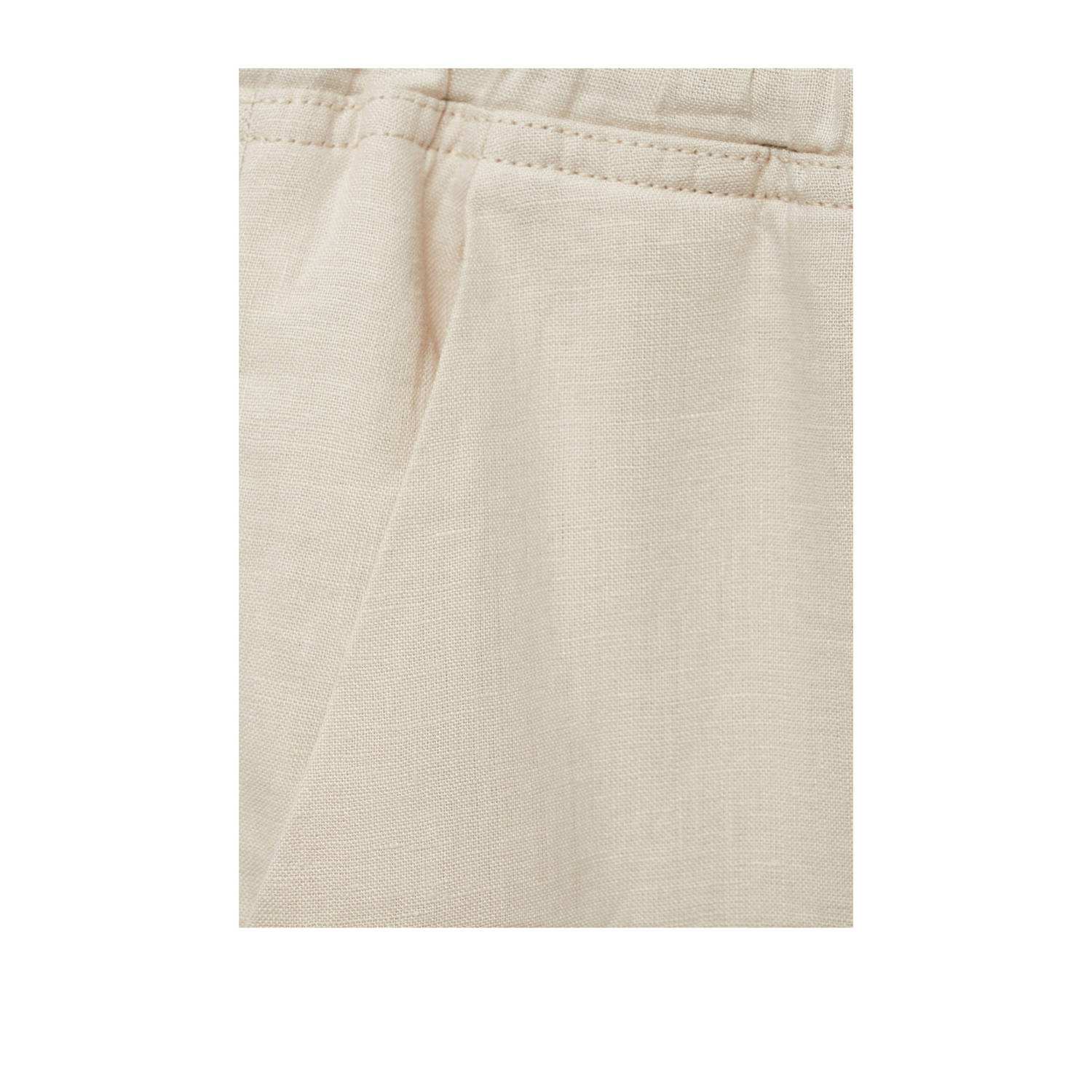 Mango slim regular waist broek ecru