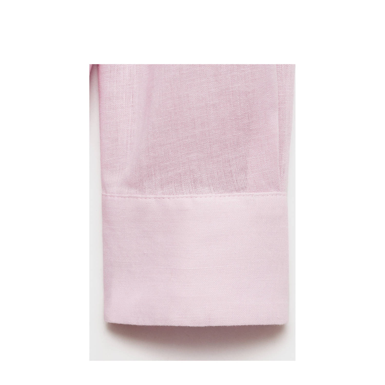Mango blouse lichtroze