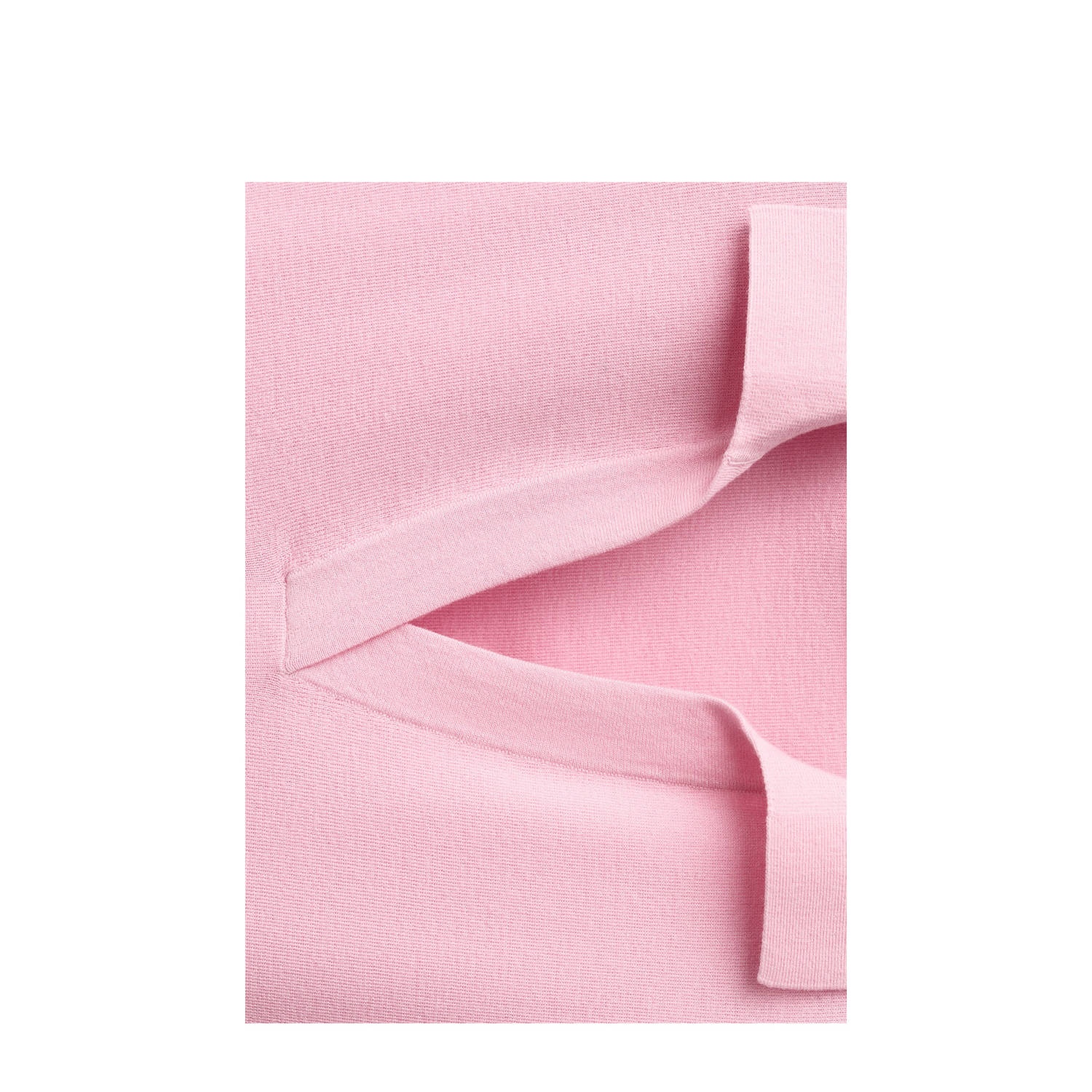 Mango top roze gebreid