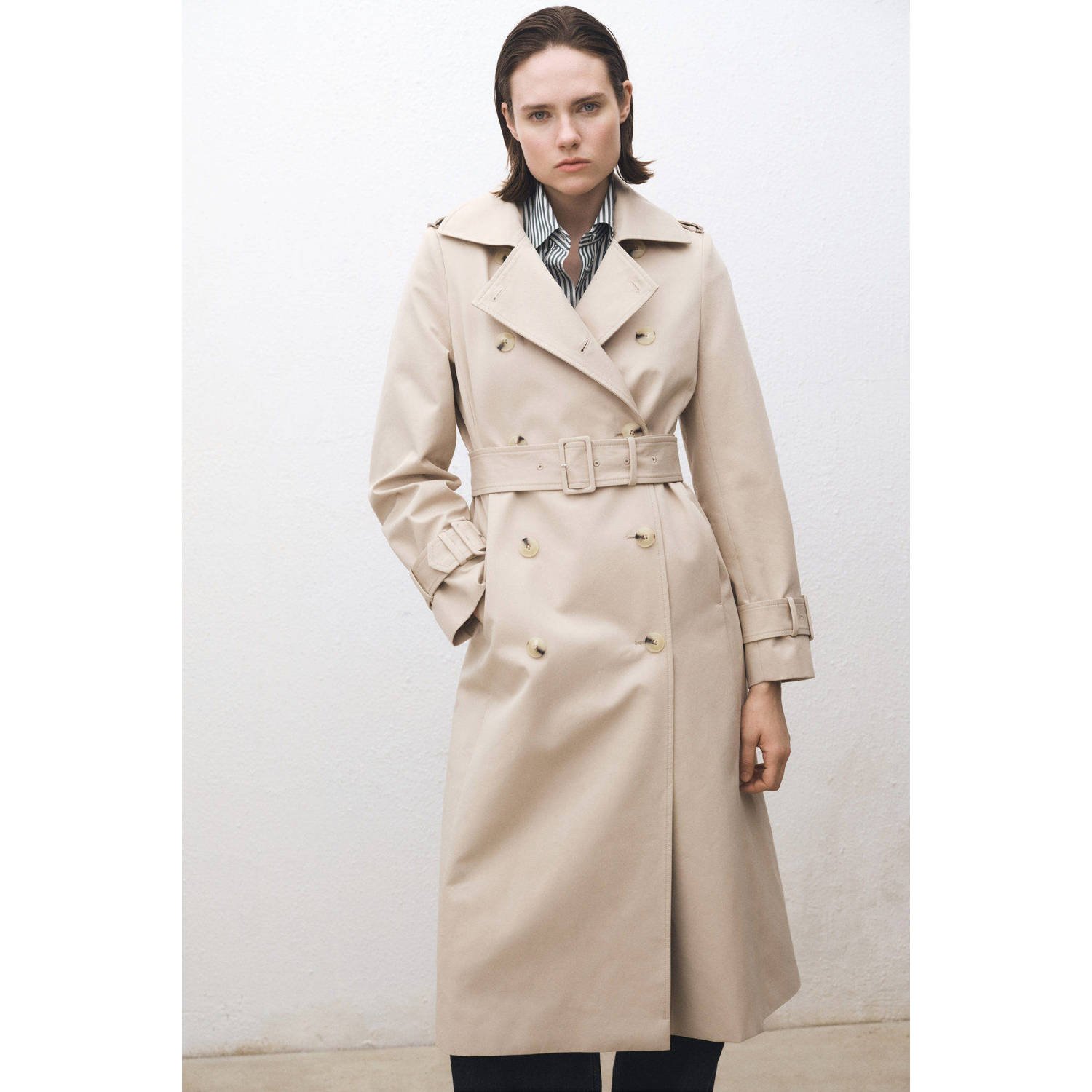 Mango trenchcoat beige