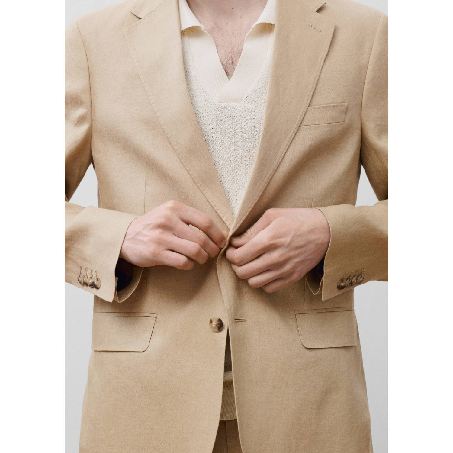 Mango Man colbert beige