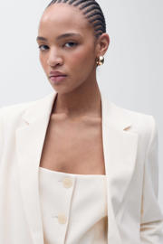 thumbnail: Mango regular blazer ecru