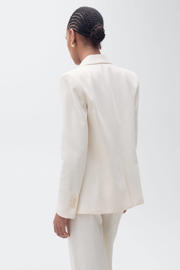 thumbnail: Mango regular blazer ecru