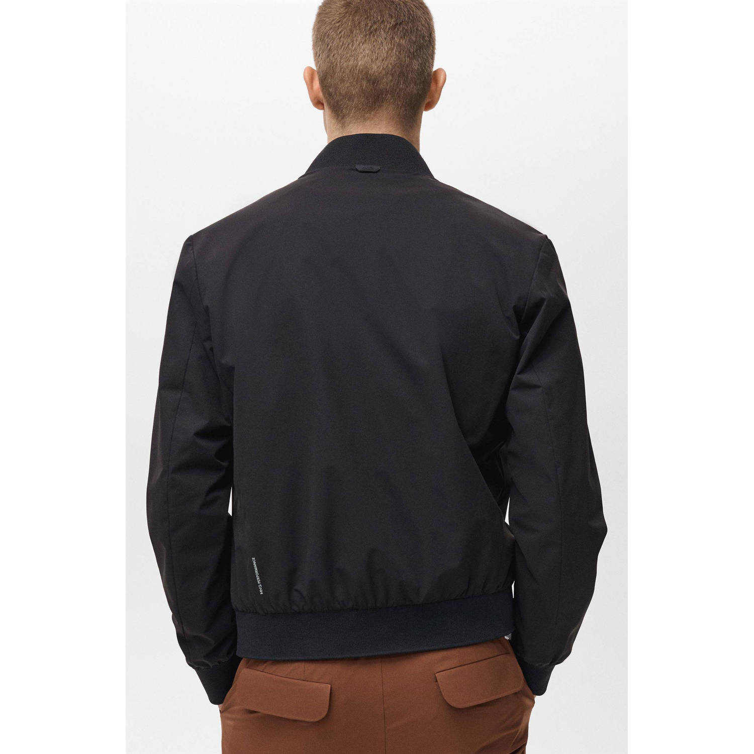 Mango Man bomberjack zwart